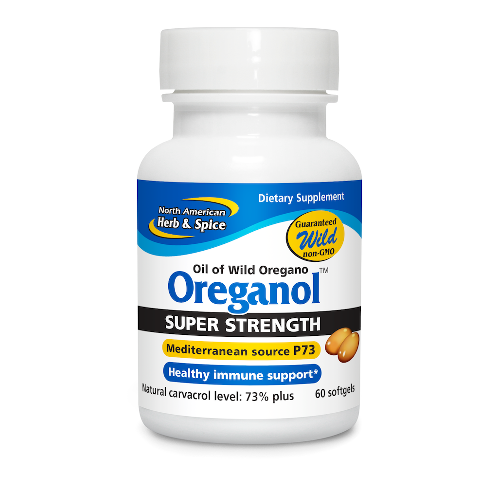 Super Strength Oreganol P73 Gelcaps | North American Herb & Spice