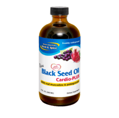 Black Seed Oil cardio plus 8 fl oz front label