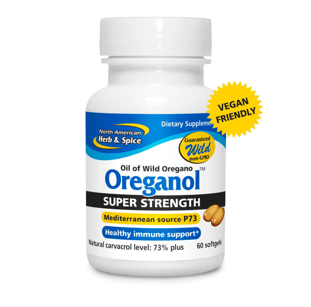 Super Strength Oreganol P73 Gelcaps - North American Herb & Spice