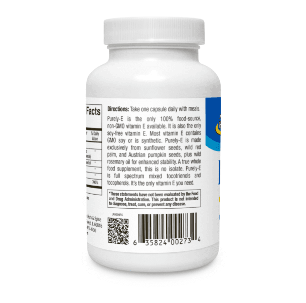 Purely-E Capsules - North American Herb & Spice